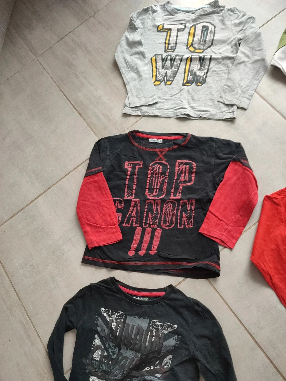 Conjunto de camisetas de mangas longas 6 anos – photo 4